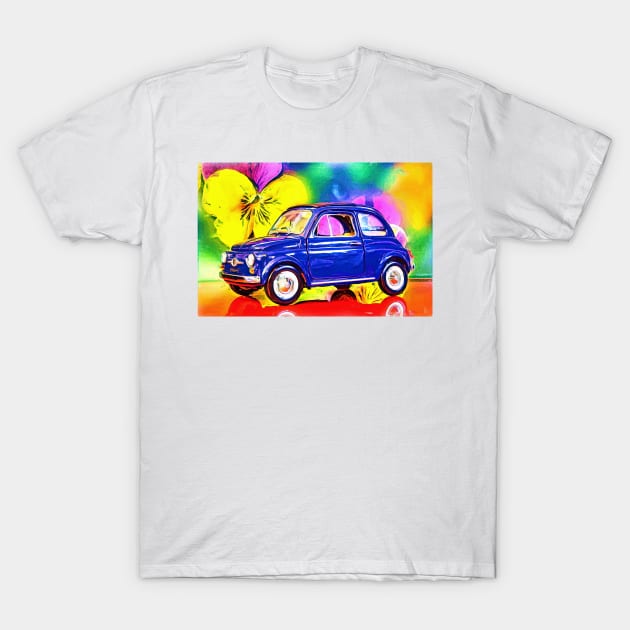 BELLA ITALIA - Fiat 500 T-Shirt by DeVerviers